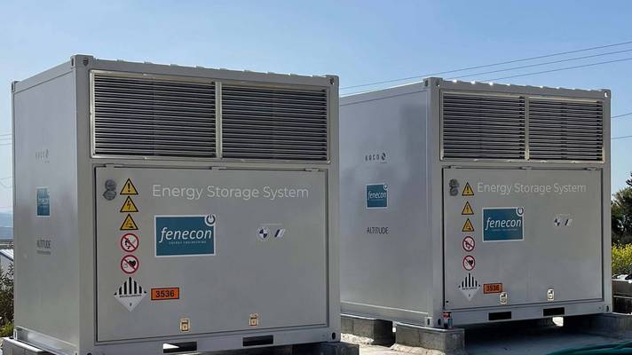 Industrial energy storage in Kibbutz Maale-Gilboa, Israel