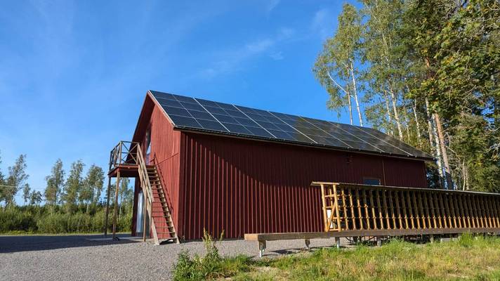 View of the Solar PV System 